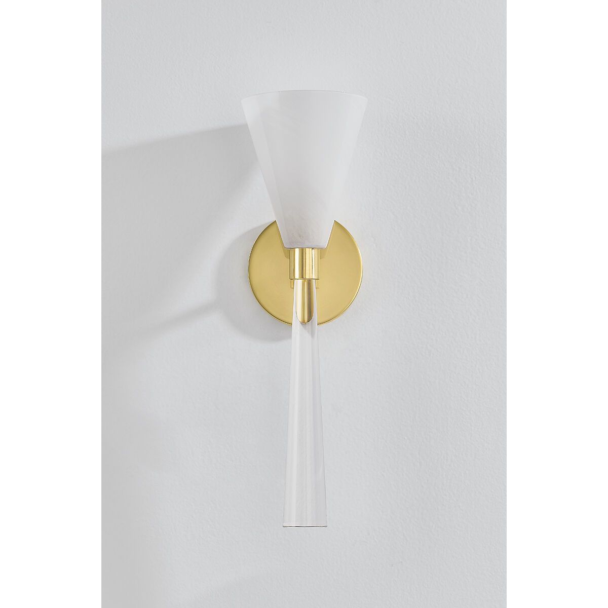 Amara 1 Light 5.25 inch Aged Brass Wall Sconce Wall Light